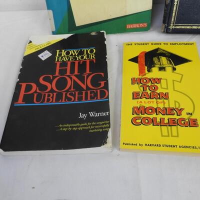 9 Older Student Help Books, How to Write Better Resumes to Quote Book
