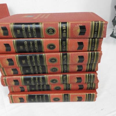 Vintage 1957 The Illustrated Home Library Encyclopedia Full Collection