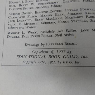 Vintage 1957 The Illustrated Home Library Encyclopedia Full Collection