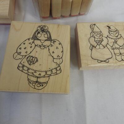 50+ Stamps 'n' Stuff and D.O.T.S Rubber Stamps, Alphabet to Friendships