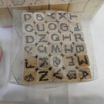 50+ Stamps 'n' Stuff and D.O.T.S Rubber Stamps, Alphabet to Friendships
