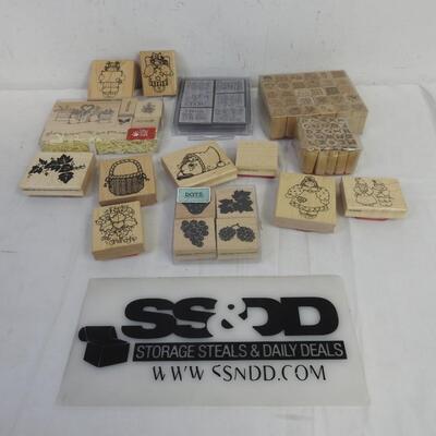 50+ Stamps 'n' Stuff and D.O.T.S Rubber Stamps, Alphabet to Friendships