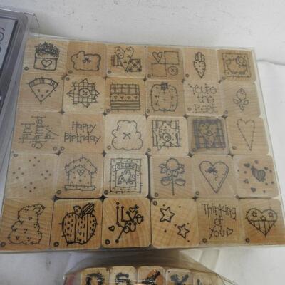 50+ Stamps 'n' Stuff and D.O.T.S Rubber Stamps, Alphabet to Friendships