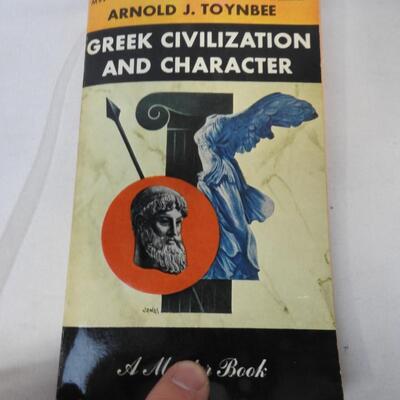 3 Vintage Greek Mythology and Civilization Books: 1953 - 1960