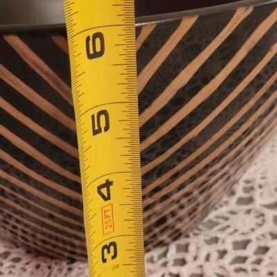 Lot 70: Nordstrom Wood Inlay Bowl