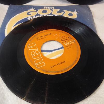 Vintage "Elvis" 45's - Lot A