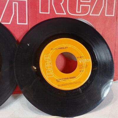 Vintage "Elvis" 45's - Lot A