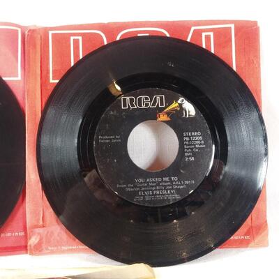 Vintage "Elvis" 45's - Lot B