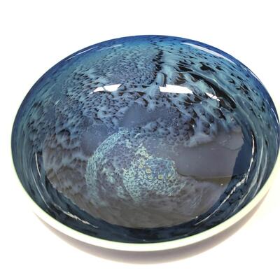 Signed Glass Bowl (FO-KM)