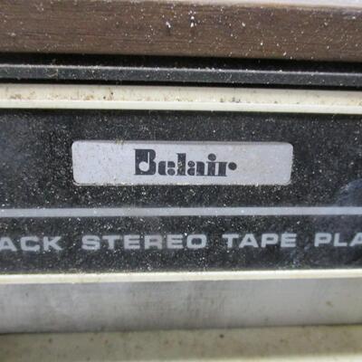 Vintage Belair 8 Track Stereo Tape Player