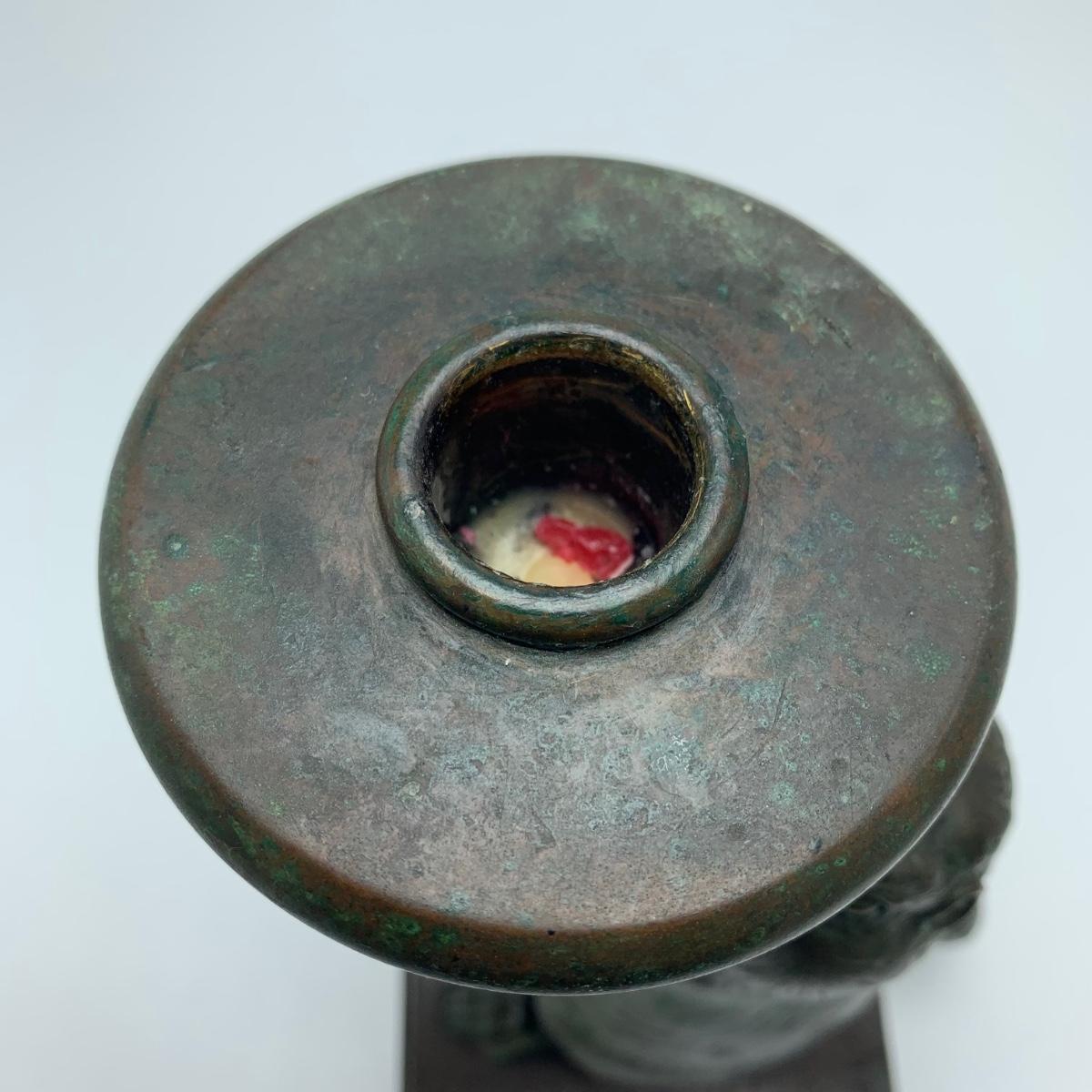 Tiffany Studios Groundhog Candlestick No 58 of 100 (FOHS