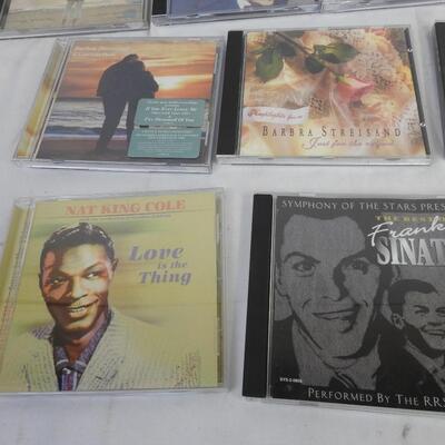 17 CD Music: Frank Sinatra to Casablanca Sound Track to Judy Garland