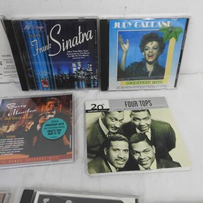 17 CD Music: Frank Sinatra to Casablanca Sound Track to Judy Garland