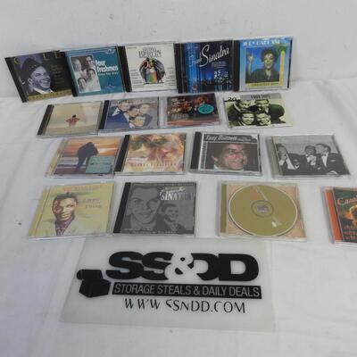 17 CD Music: Frank Sinatra to Casablanca Sound Track to Judy Garland