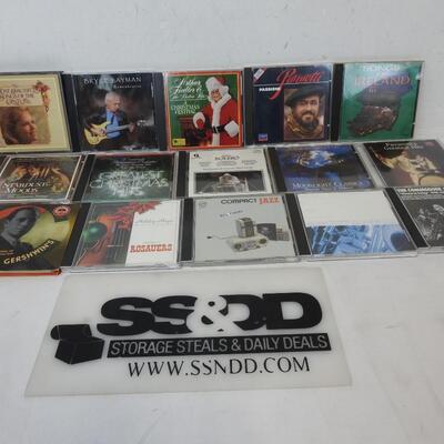 15 Music CDs Most Beautiful Songs of the Century -to- The Commodore Jazz Sampler