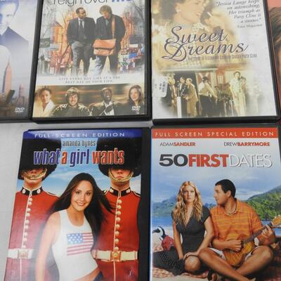 18 Movies on DVD: Autumn in New York -to- 50 First Dates