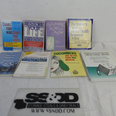 8 Self Help Books: Change Your Mind, Change Your World -to- Mind Over Mood