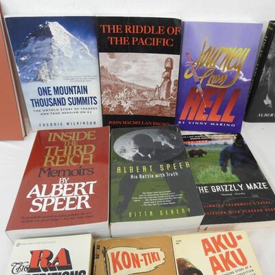 11 Books: Ancient Pioneers -to- Aku Aku