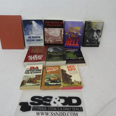 11 Books: Ancient Pioneers -to- Aku Aku