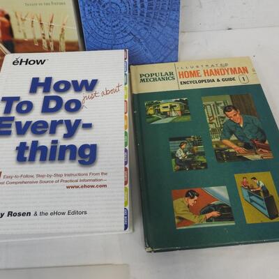 8 Guides and Do it Yourself Books: Cleaning to Handyman to Photography