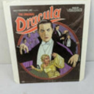The Original Dracula (1931 Film) 1983 CED System Videodisc