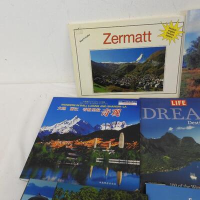 8 Photograph Books: Costa Rica to the Alps to Dali/Shangri-La to Heber Valley