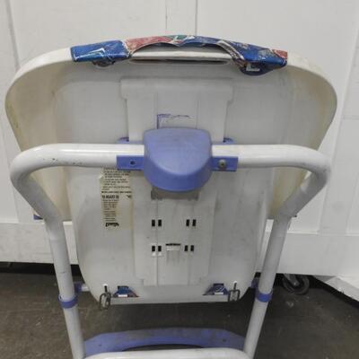 Gerry Blue Baby High Chair, Table is 28
