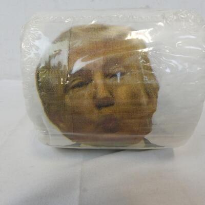 Gagster Donald Trump Toilet Paper Roll, 3 Ply Full Color Print