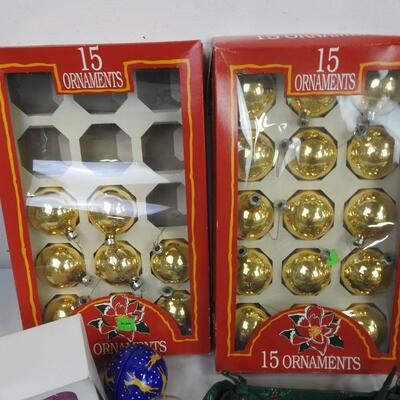 15+ Christmas: Glass Candle Floater Set, Gold Ornaments, Decor