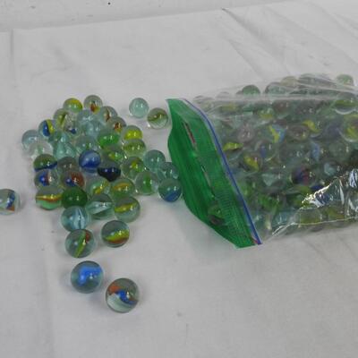 Bag of Approximately 140 Marbles