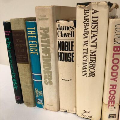 16 Older Hardcover Novels (BO-KM)