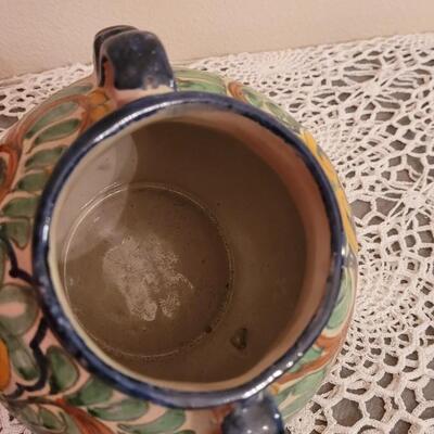 Lot 106: Vintage Mexican Talavera Pottery Vase