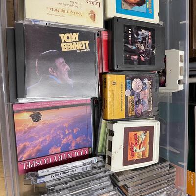 CDs & 8 tracks