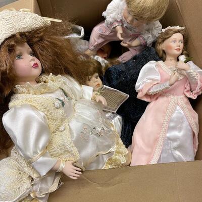 Porcelain dolls