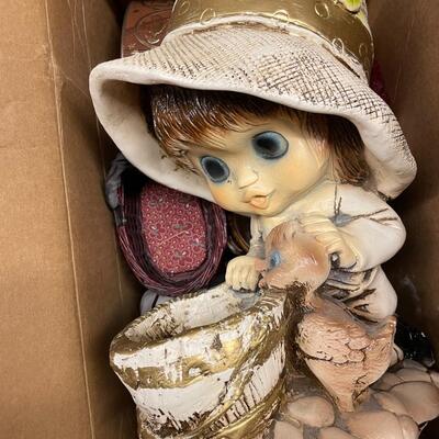 Girl planter