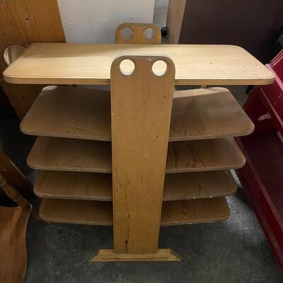Wooden rack