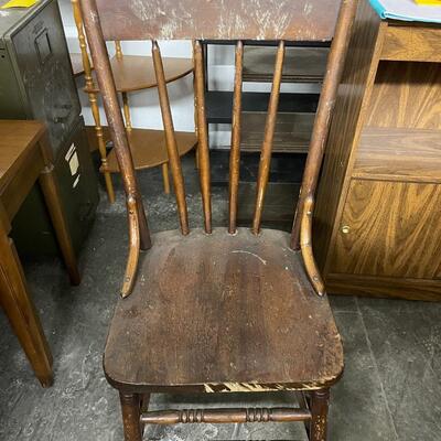 Wooden chair