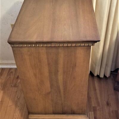 Lot #58  Vintage Night Stand - Davis Cabinet Company - solid Walnut
