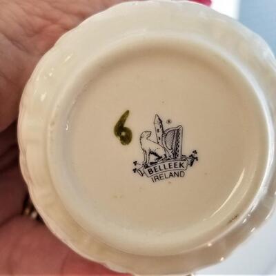 Lot #65  Set of 6 Belleek Mugs