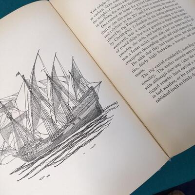 Nautical Lot, w/Ship, Book, Faux Desk Globe