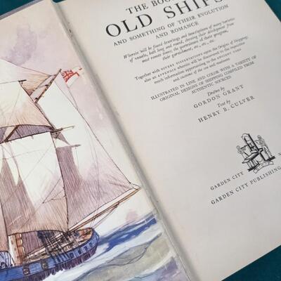 Nautical Lot, w/Ship, Book, Faux Desk Globe