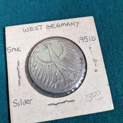 1951 West German Coin