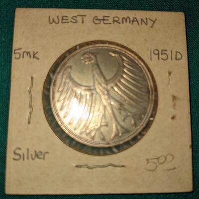 1951 West German Coin