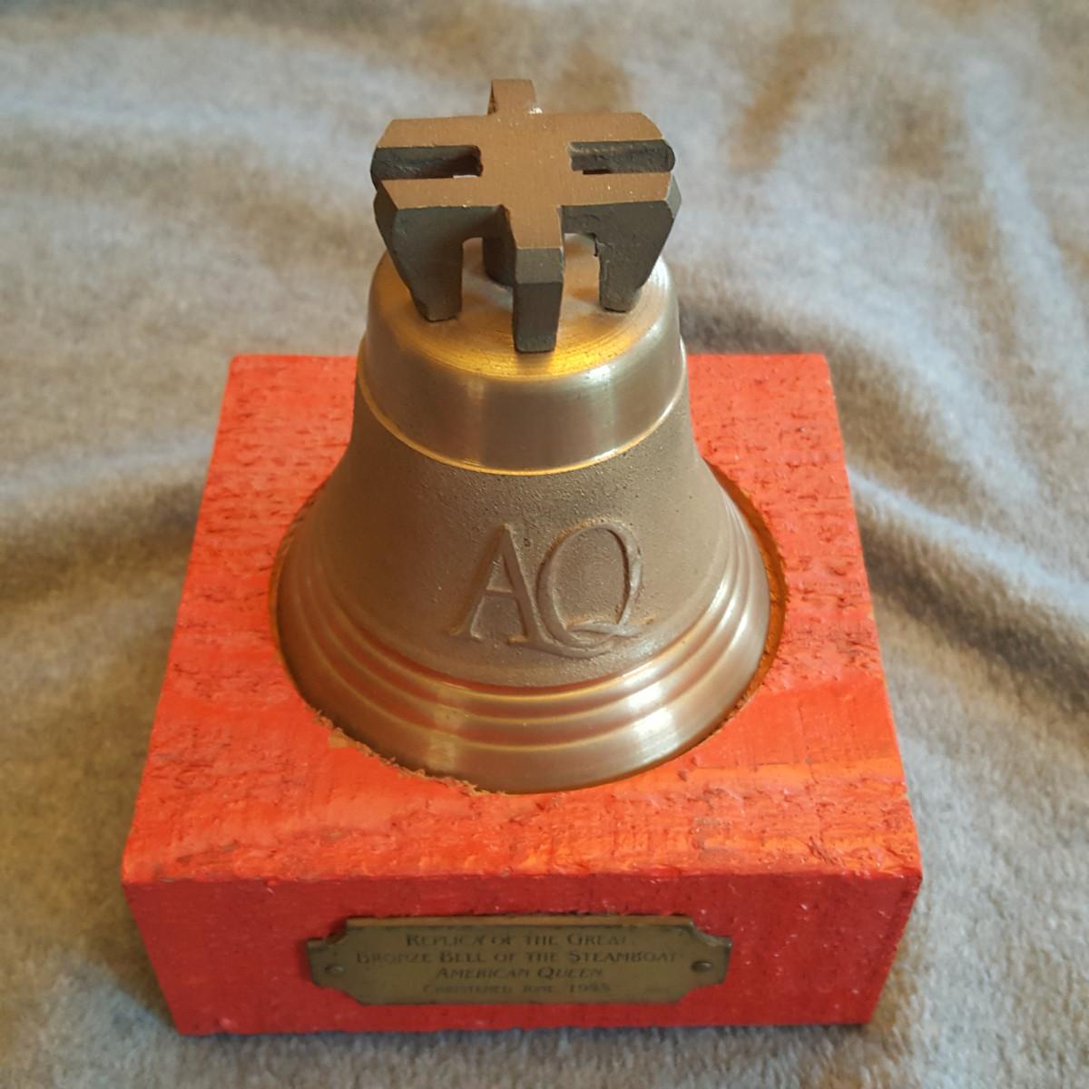 American Queen Steamboat Bell Replica