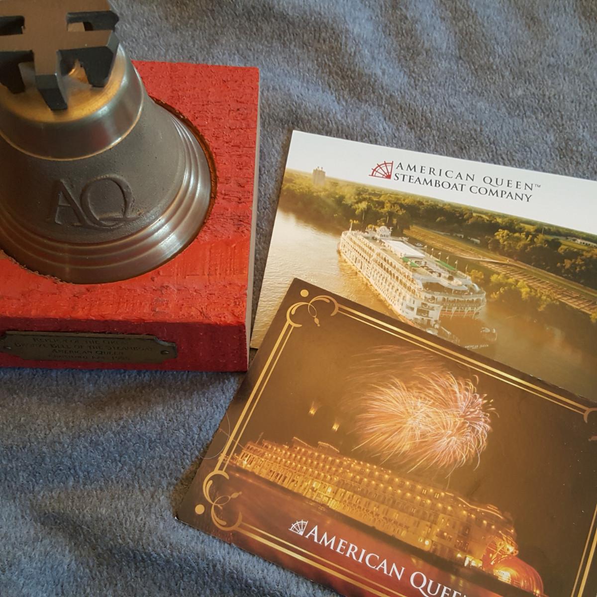 American Queen Steamboat Bell Replica