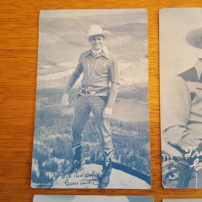 Collection of Gene Autry Movie Star Cards