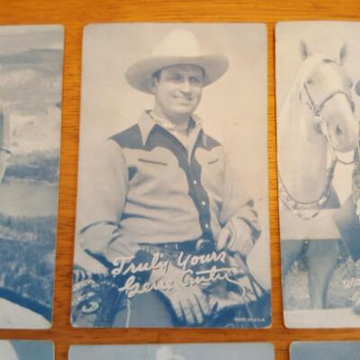 Collection of Gene Autry Movie Star Cards