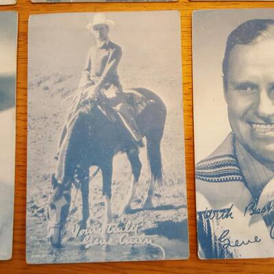 Collection of Gene Autry Movie Star Cards