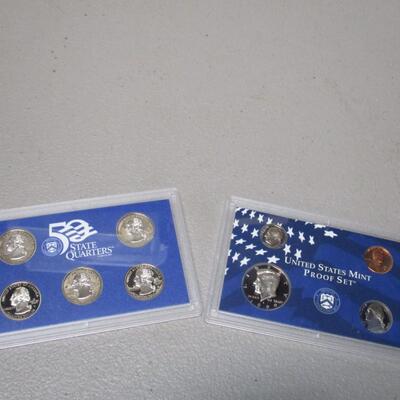 United States Mint State Quarters Proof Set & 1999 Proof Set