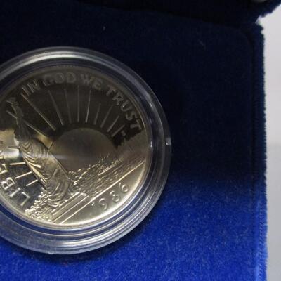 United States Liberty Coins 1886 - 1986 -  Ellis Island Silver Dollar Proof